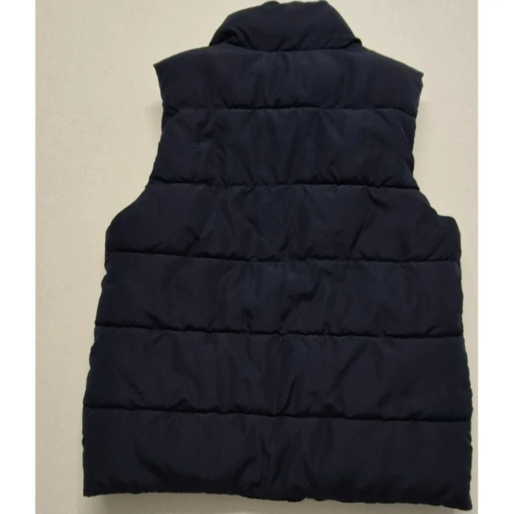 Gap Kids unisex navy blue full zip‎ puffer jacket sz XS outdoors